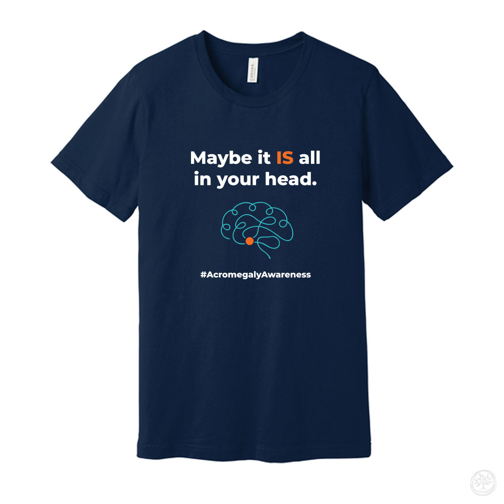 Acromegaly Awareness Tee - Bella CVC (3001CVC)